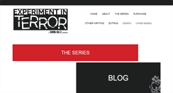 Desktop Screenshot of experimentinterror.com